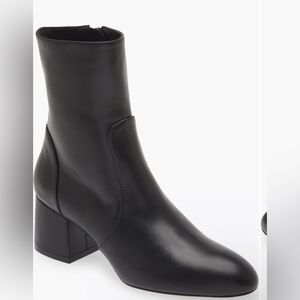 STUART WEITZMAN Flarebock 60 zip bootie. New no box